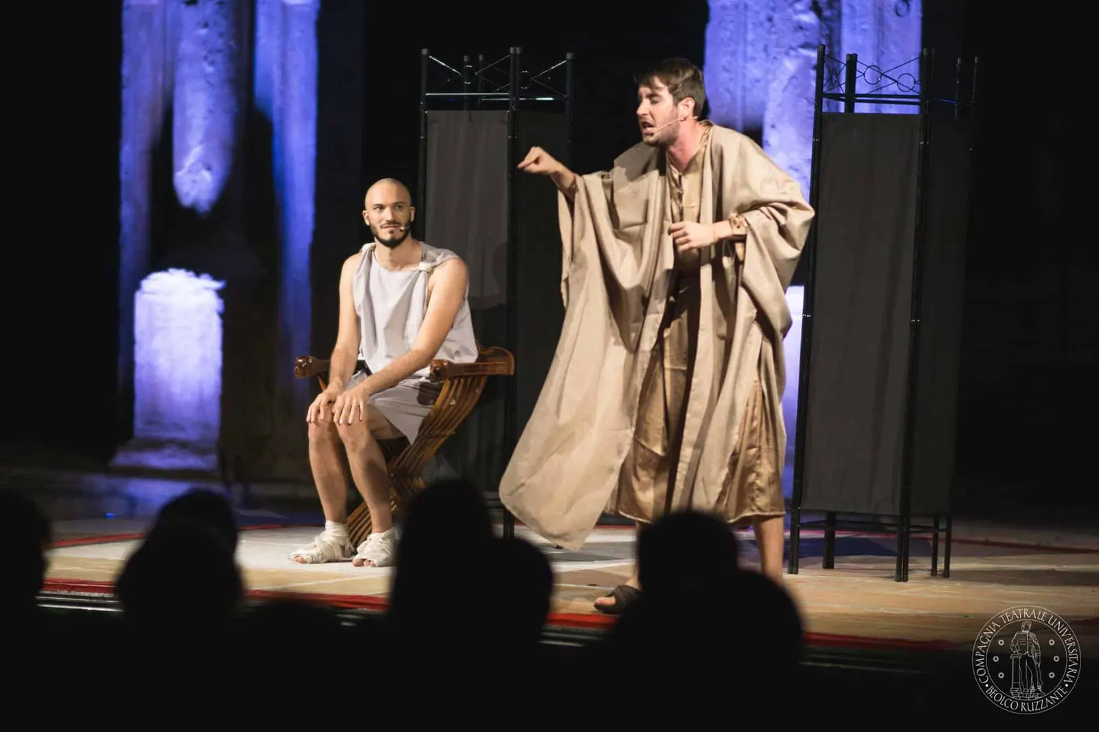 La farsa dell'oratore Palpellius, foto di scena (1)