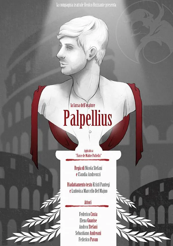 Locandina di La farsa dell'oratore Palpellius