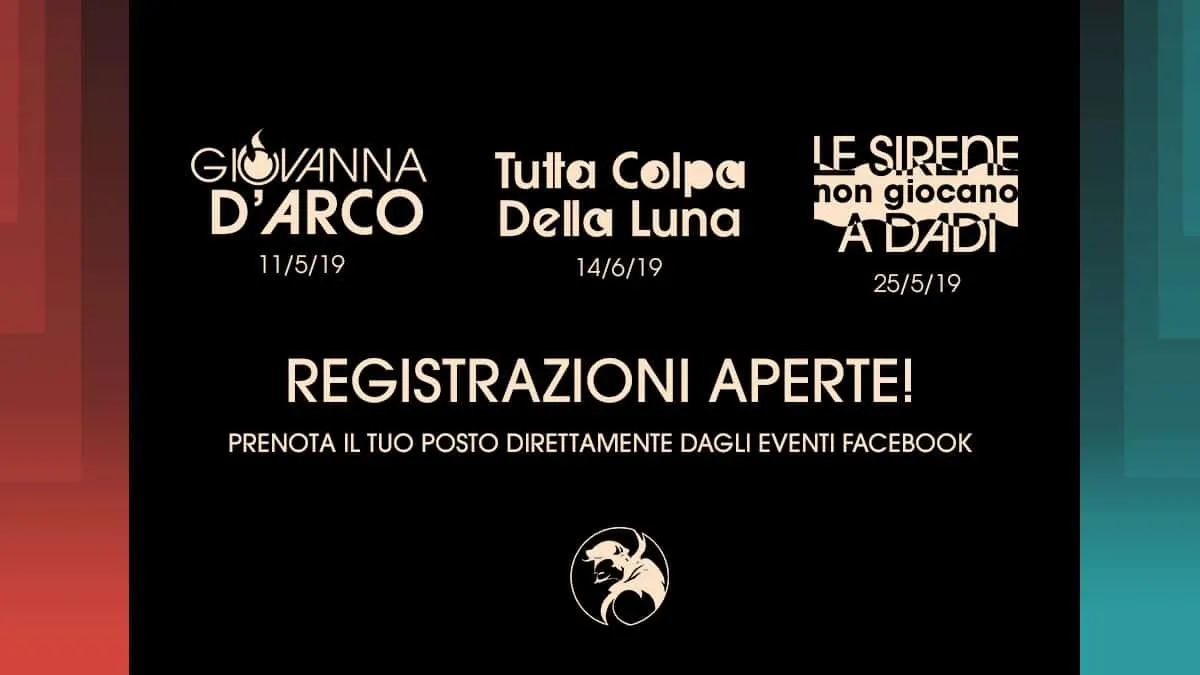 Annuncio dell'apertura delle prenotazioni per gli spettacoli estivi 2019
